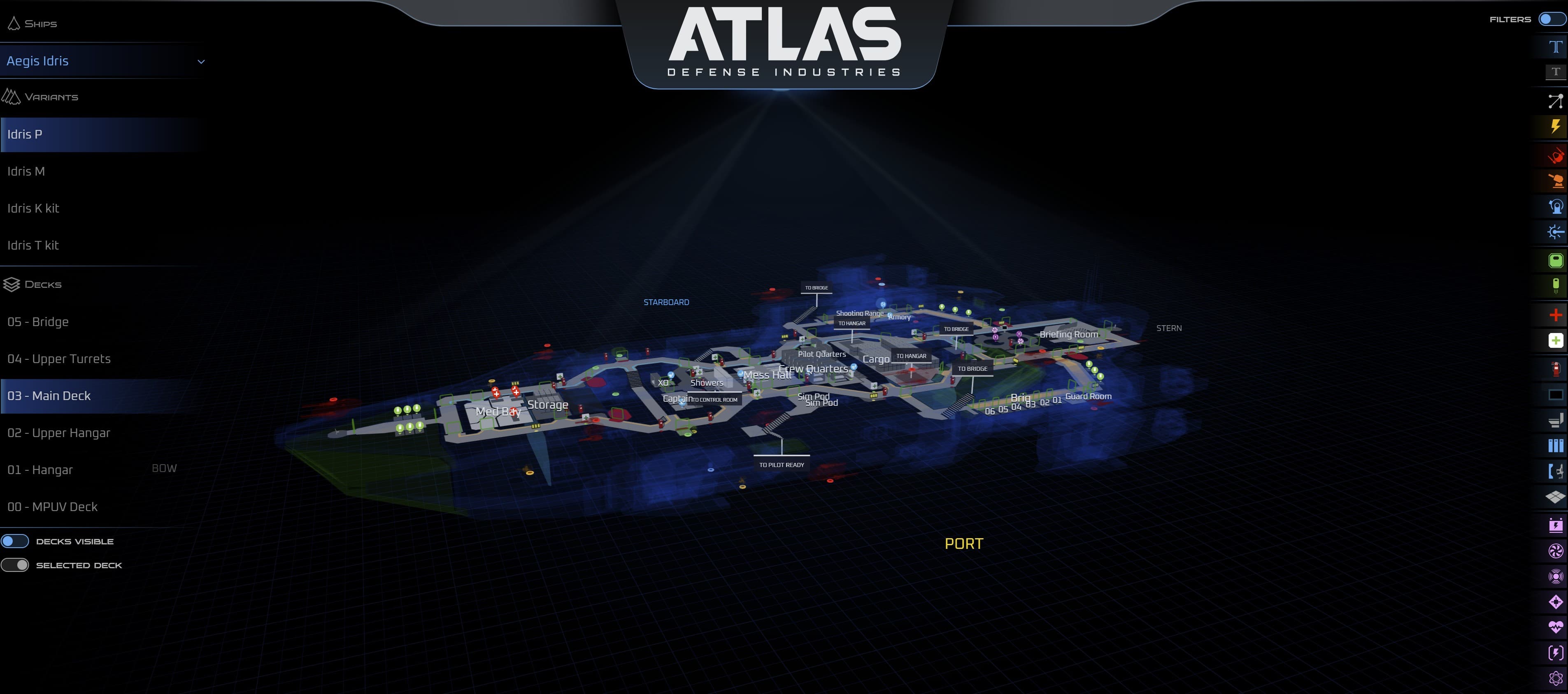 ADI Ship Maps