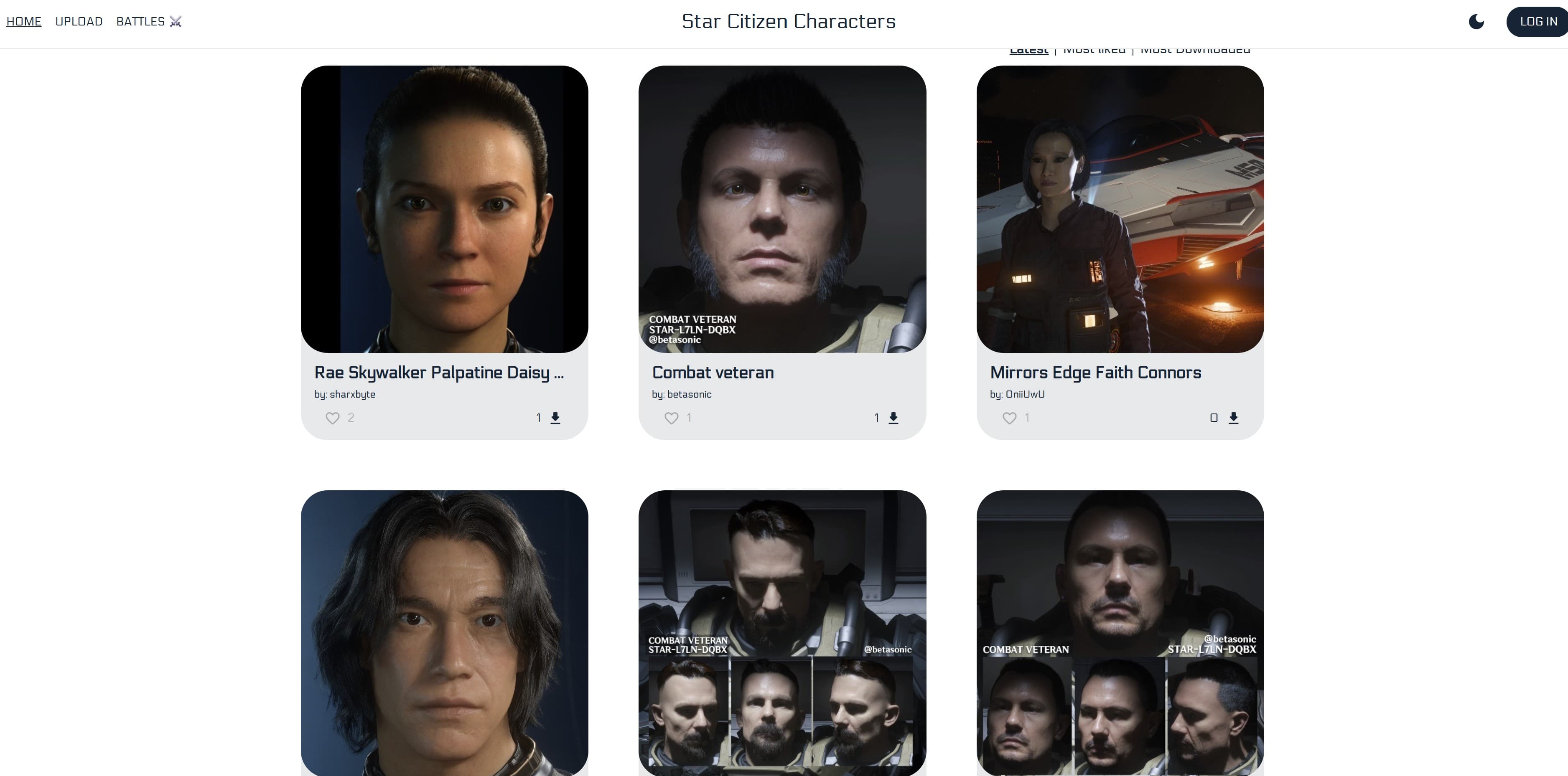 Star Citizen Characters
